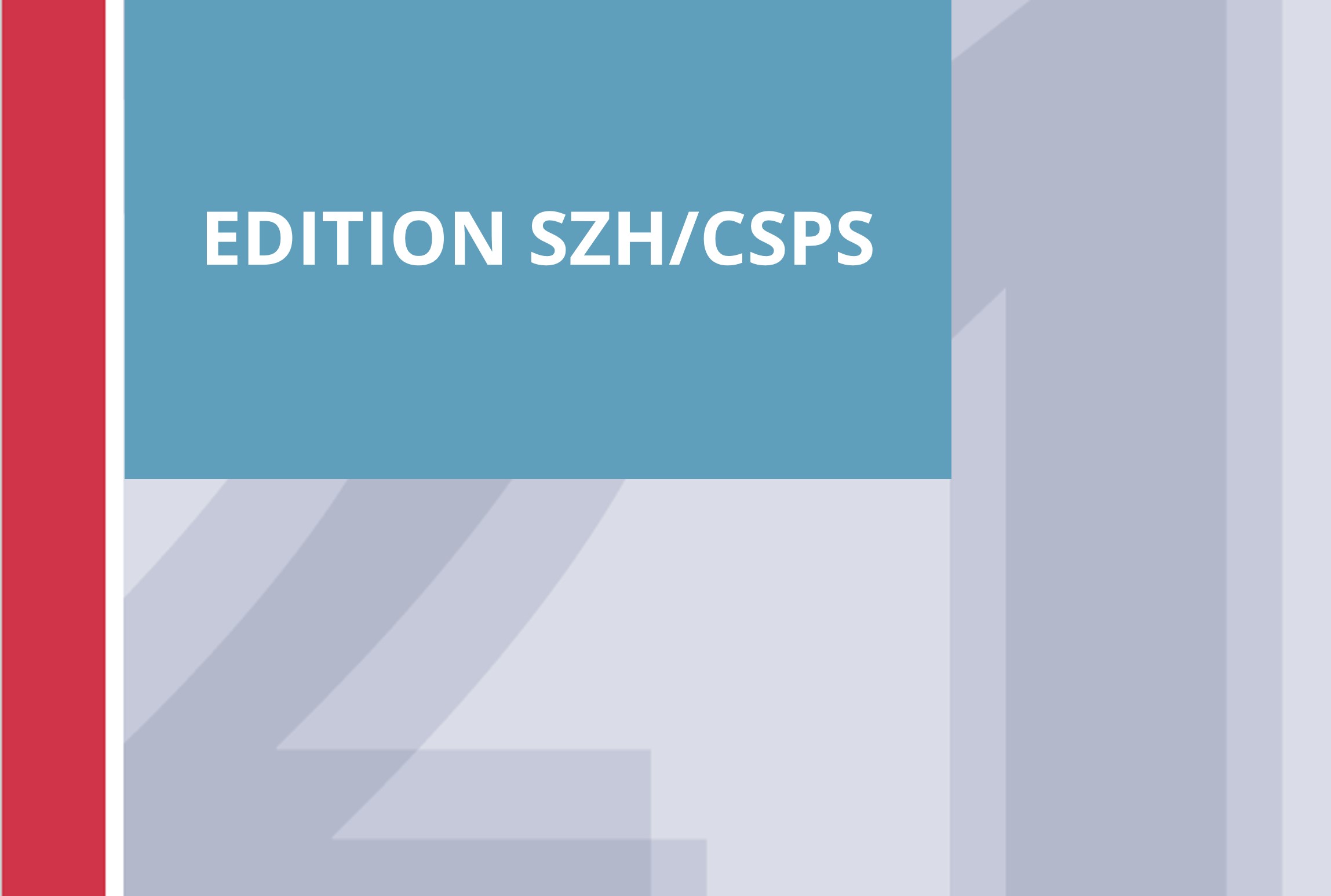  Edition szh/csps 