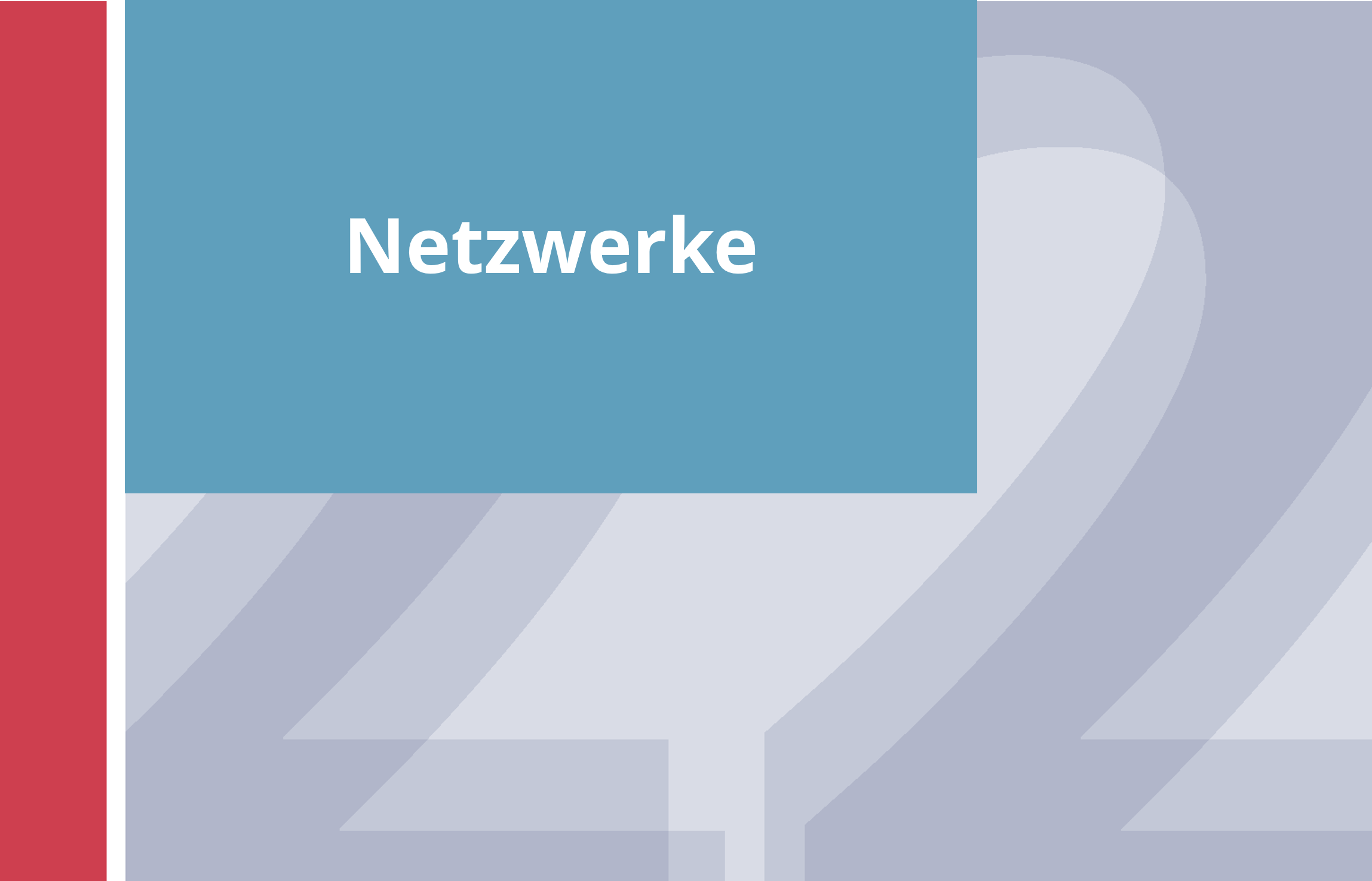  Netzwerke 