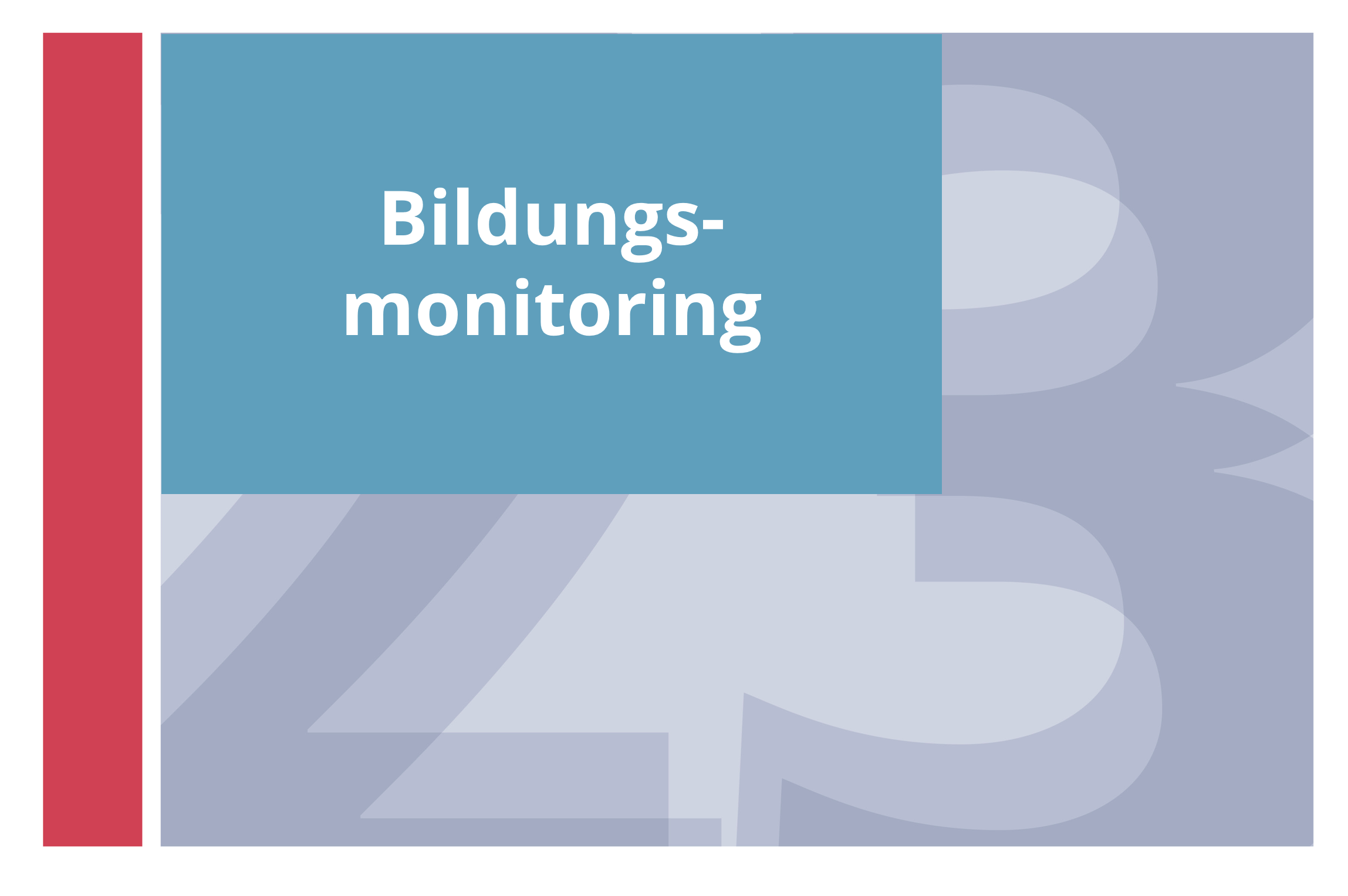  Bildungsmonitoring 